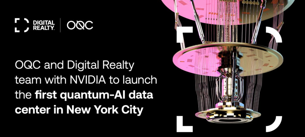مقالة عن OQC, Digital Realty, and NVIDIA Launch F