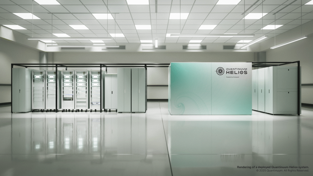 مقالة عن Quantinuum Launches Helios Quantum Compu